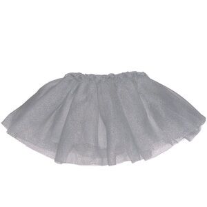 023 Gymboree Sparkly Grey Tulle Skirt